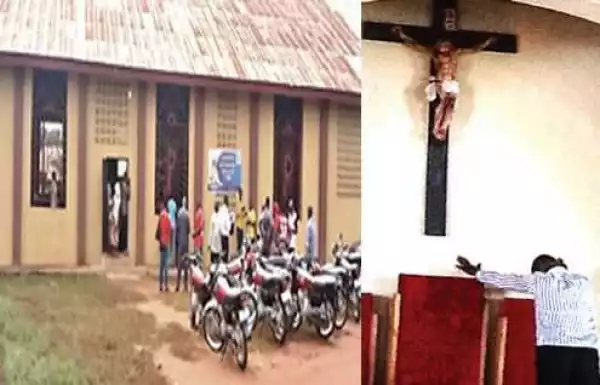 People Rush As Jesus-like Image Appears In Markurdi Church